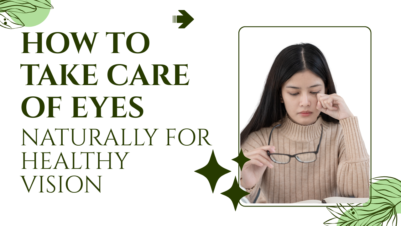 How to Take Care of Eyes Naturally