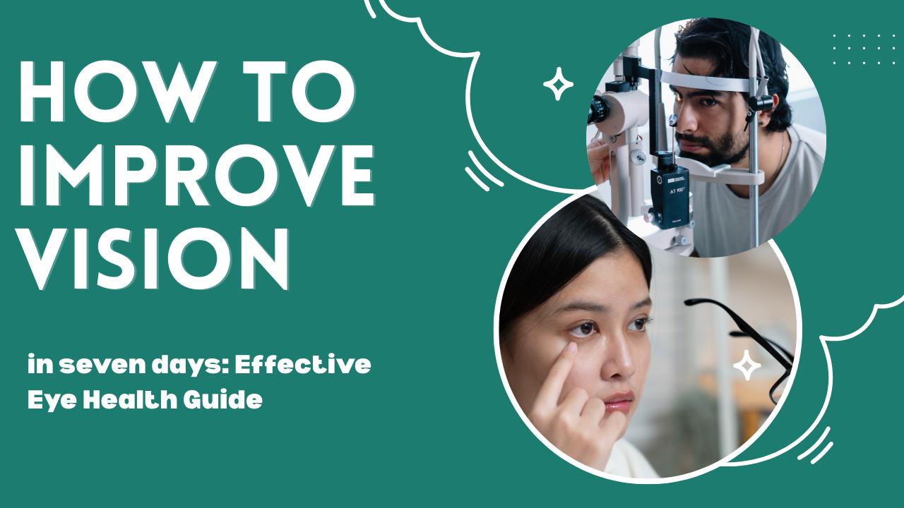 How to improve vision in seven days