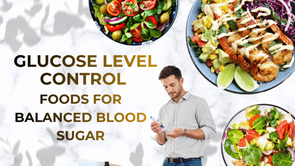 Glucose Level Control Foods