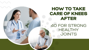 How to take care of knees after 40